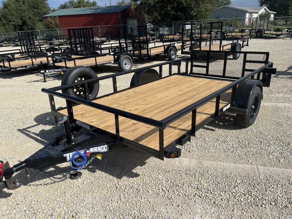 New 2026 Texas Bragg Trailers 77"x13' Dovetail Utility Trailer