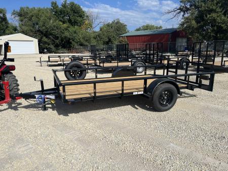 New 2026 Texas Bragg Trailers 77 x13' Dovetail Utility Trailer