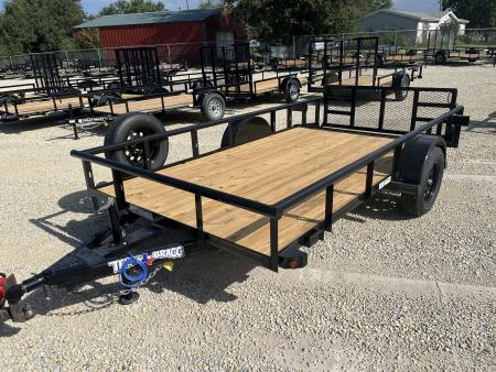 New 2026 Texas Bragg Trailers 77"x13' Dovetail Utility Trailer