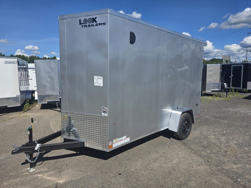 New 2026 Look Trailers ST DLX 6X12 - 7' - RAMP Cargo / Enclosed Trailer