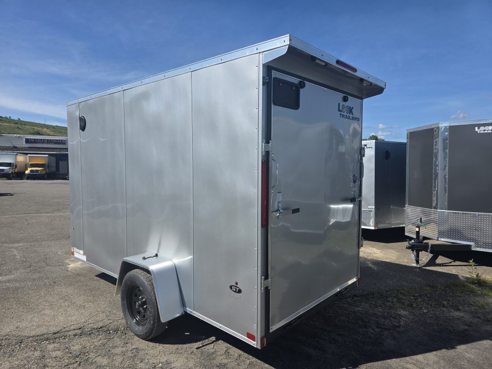 New 2026 Look Trailers ST DLX 6X12 - 7' - RAMP Cargo / Enclosed Trailer