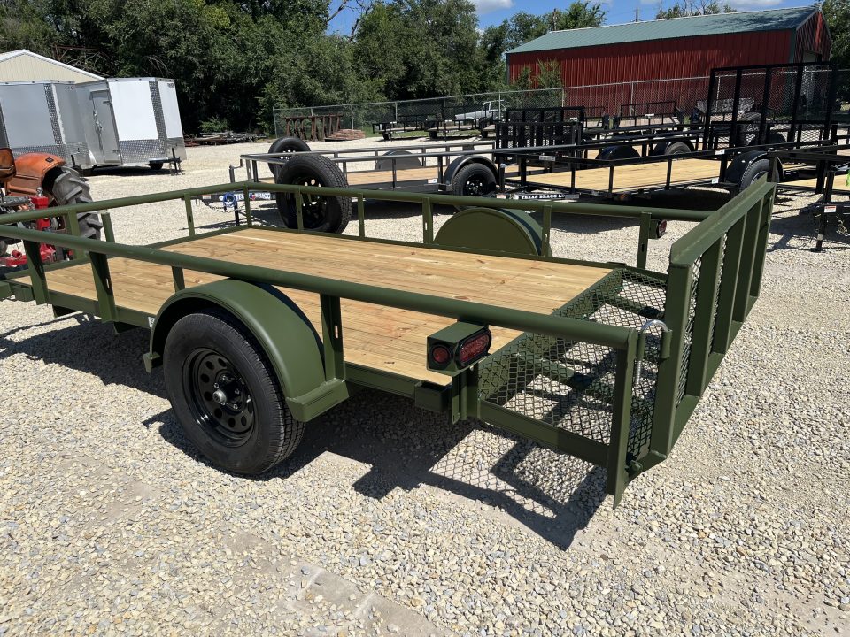 New 2026 Texas Bragg Trailers 77"x12' Dovetail Utility Trailer