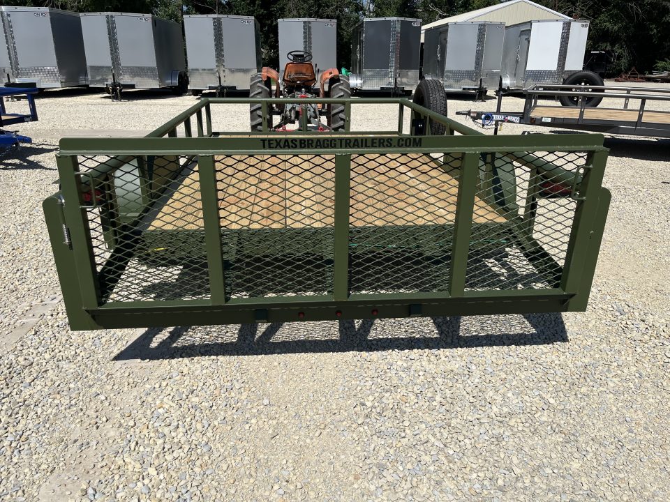 New 2026 Texas Bragg Trailers 77"x12' Dovetail Utility Trailer