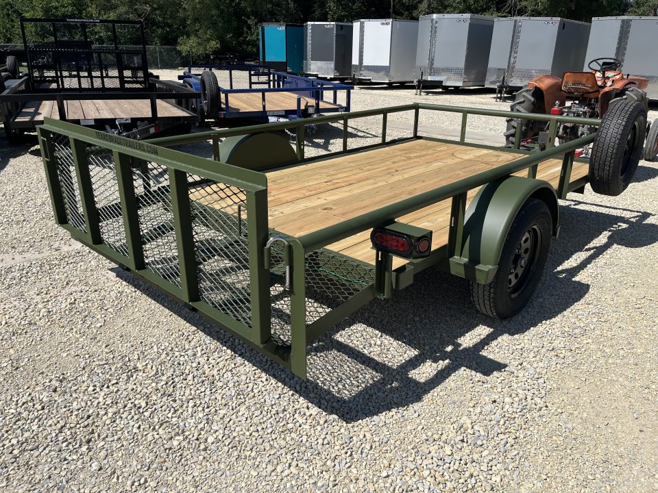 New 2026 Texas Bragg Trailers 77"x12' Dovetail Utility Trailer