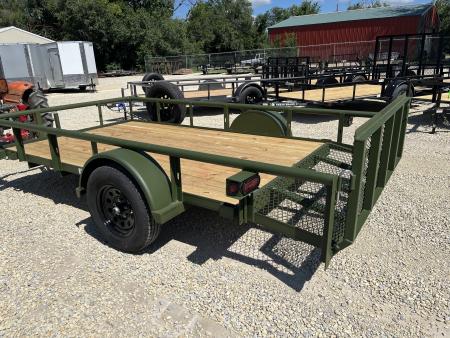 New 2026 Texas Bragg Trailers 77"x12' Dovetail Utility Trailer