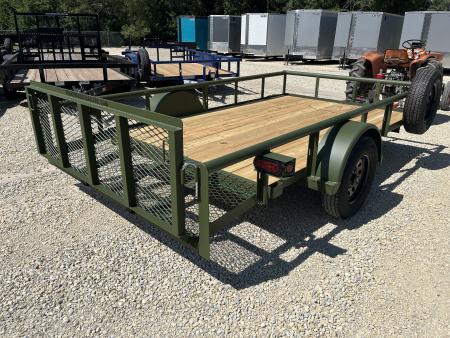 New 2026 Texas Bragg Trailers 77"x12' Dovetail Utility Trailer