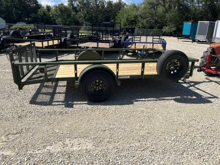 New 2026 Texas Bragg Trailers 77"x12' Dovetail Utility Trailer