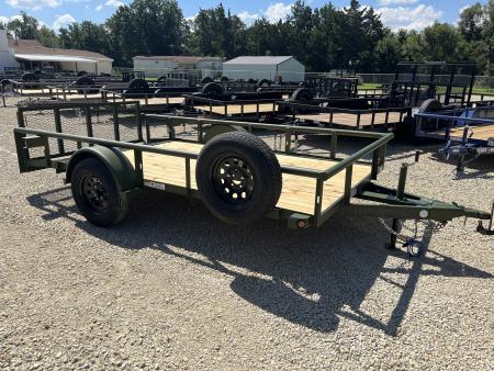 New 2026 Texas Bragg Trailers 77"x12' Dovetail Utility Trailer