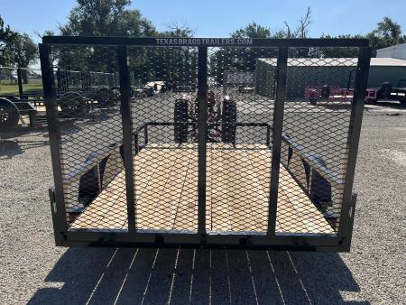 New 2026 Texas Bragg Trailers 6x12LD - 77'' x 12' Utility Trailer Utility Trailer