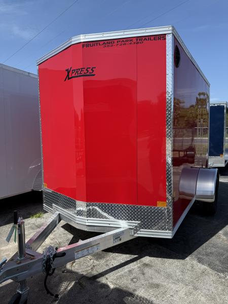 New 2026 ALCOM XPRESS6x10SAXLT-P Cargo / Enclosed Trailer