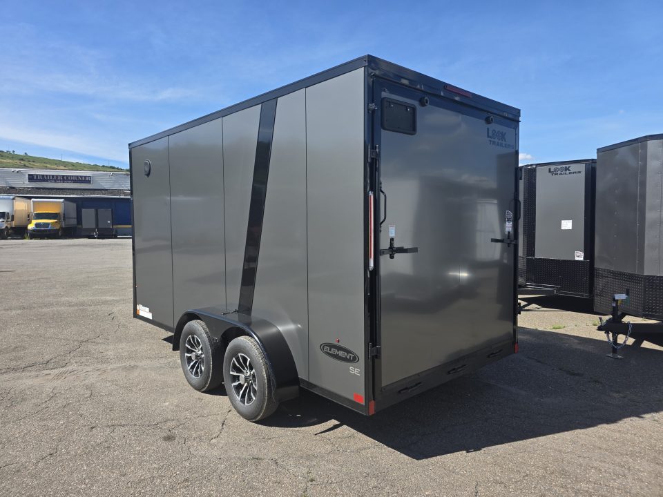New 2026 Look Trailers ELEMENT SE 7X14 - RAMP Cargo / Enclosed Trailer
