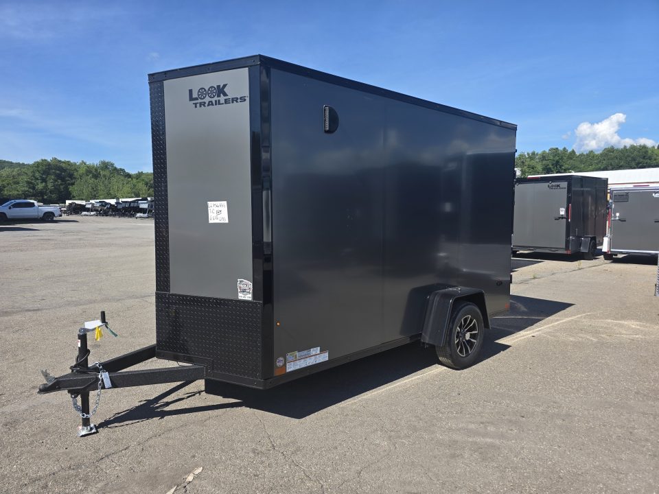 New 2026 Look Trailers ST DLX 6X12 - 7' - RAMP Cargo / Enclosed Trailer