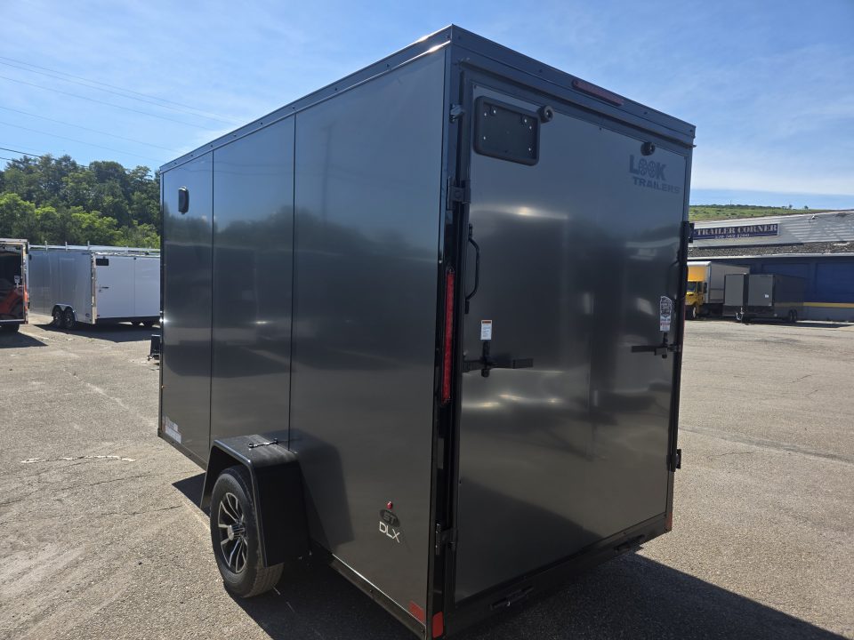New 2026 Look Trailers ST DLX 6X12 - 7' - RAMP Cargo / Enclosed Trailer