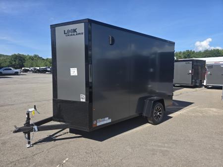 New 2026 Look Trailers ST DLX 6X12 - 7' - RAMP Cargo / Enclosed Trailer