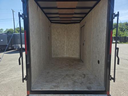 New 2026 Look Trailers ST DLX 6X12 - 7' - RAMP Cargo / Enclosed Trailer