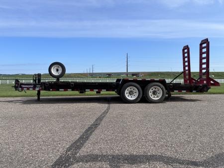 Used 2020 Towmaster Trailers 25' BP FB Flatbed Trailer