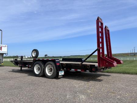 Used 2020 Towmaster Trailers 25' BP FB Flatbed Trailer