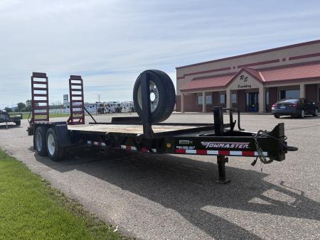 Used 2020 Towmaster Trailers 25' BP FB Flatbed Trailer
