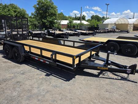 New 2026 Cam Superline 7X18 10K - TUBE TOP Utility Trailer