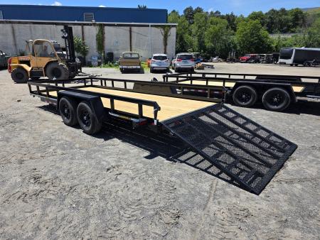 New 2026 Cam Superline 7X18 10K - TUBE TOP Utility Trailer