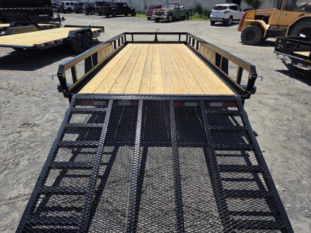 New 2026 Cam Superline 7X18 10K - TUBE TOP Utility Trailer