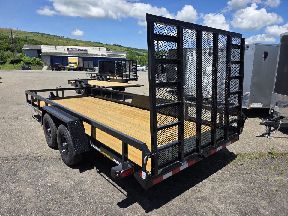 New 2026 Cam Superline 7X18 10K - TUBE TOP Utility Trailer