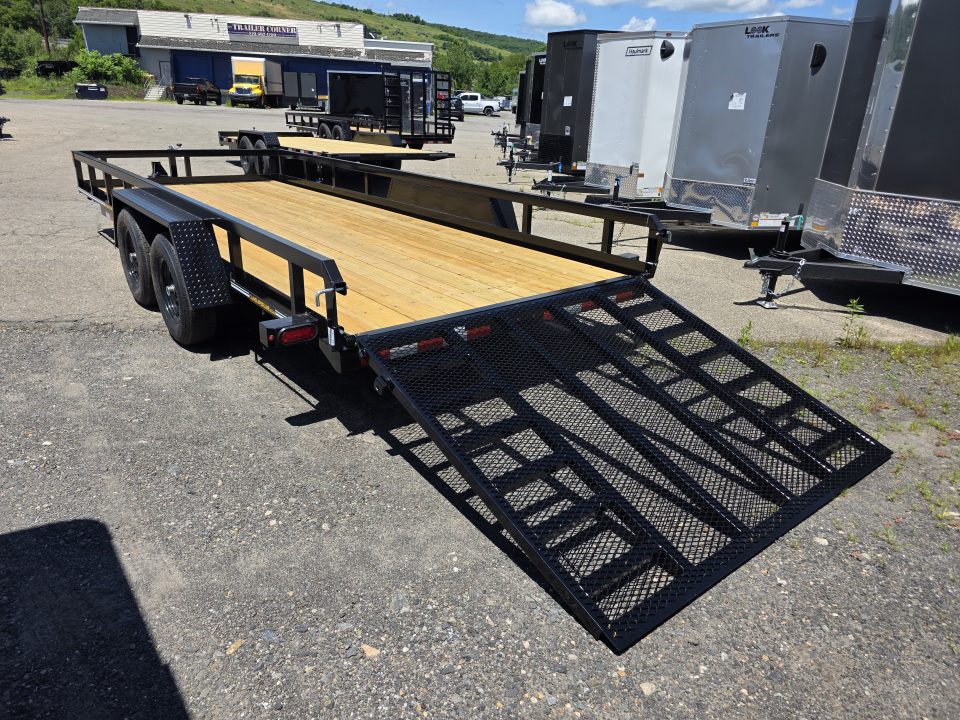 New 2026 Cam Superline 7X18 10K - TUBE TOP Utility Trailer