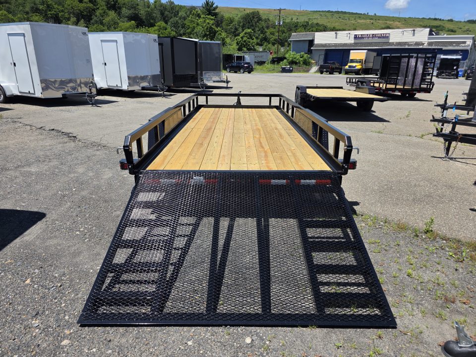 New 2026 Cam Superline 7X18 10K - TUBE TOP Utility Trailer