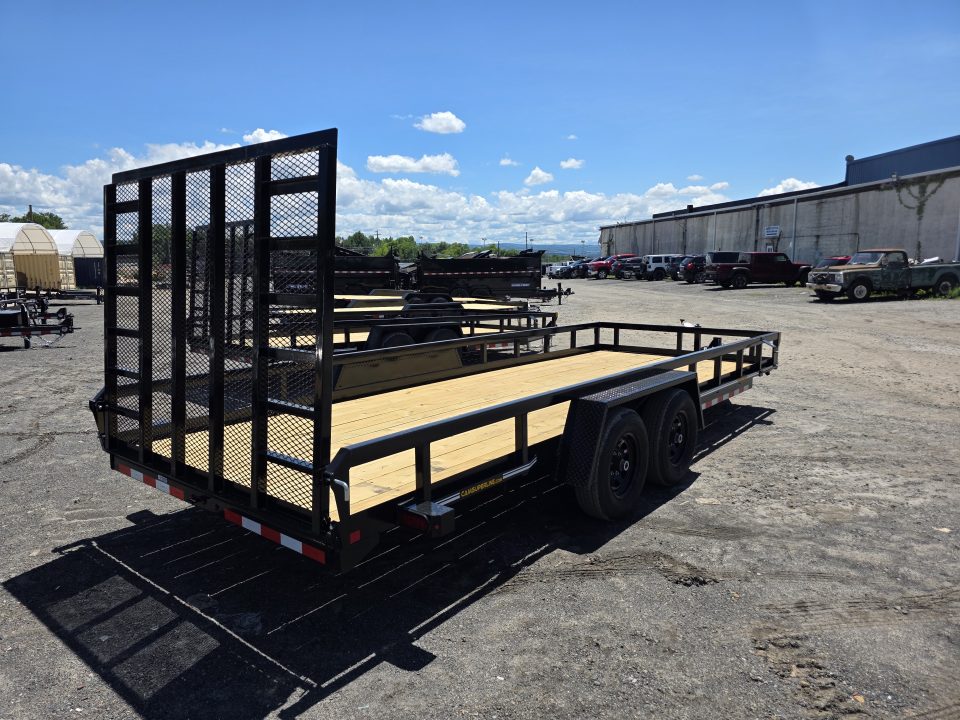 New 2026 Cam Superline 7X20 10K - TUBE TOP Utility Trailer