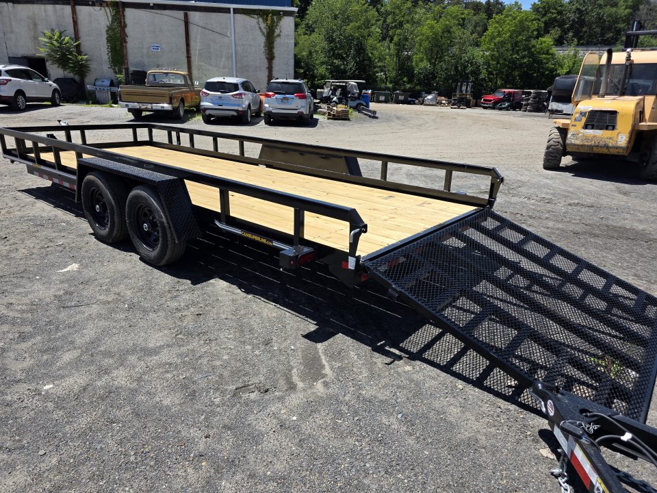 New 2026 Cam Superline 7X20 10K - TUBE TOP Utility Trailer