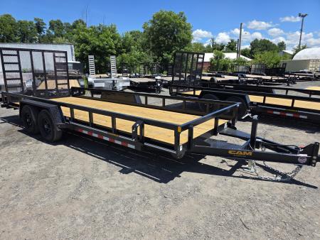 New 2026 Cam Superline 7X20 10K - TUBE TOP Utility Trailer