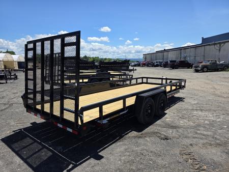 New 2026 Cam Superline 7X20 10K - TUBE TOP Utility Trailer