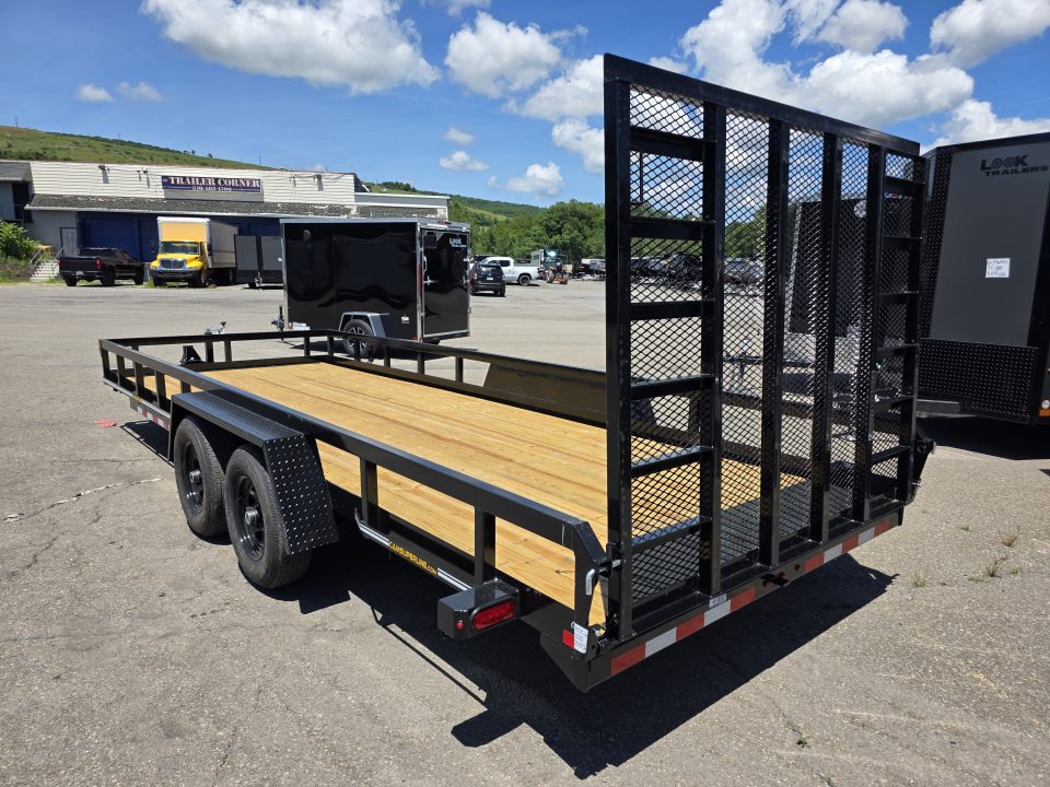 New 2026 Cam Superline 7X20 10K - TUBE TOP Utility Trailer
