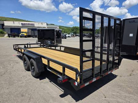 New 2026 Cam Superline 7X20 10K - TUBE TOP Utility Trailer
