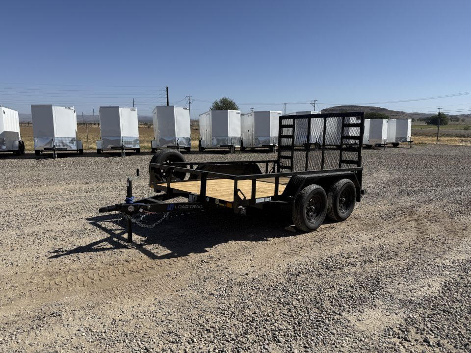 New 2026 Load Trail 77"x10' Double Axle with ramp Utility Trailer