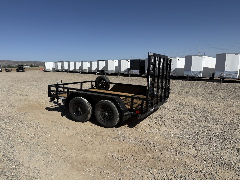 New 2026 Load Trail 77"x10' Double Axle with ramp Utility Trailer