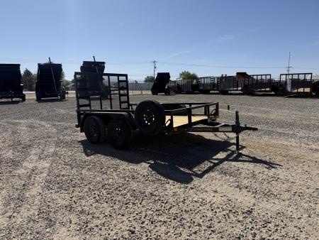 New 2026 Load Trail 77 x10' Double Axle with ramp Utility Trailer