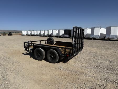 New 2026 Load Trail 77"x10' Double Axle with ramp Utility Trailer