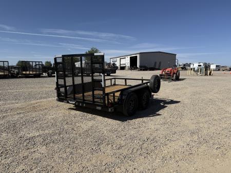 New 2026 Load Trail 77"x10' Double Axle with ramp Utility Trailer
