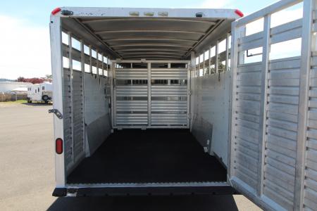 Used 1999 Featherlite Trailers Stock Stock / Stock Combo Trailer