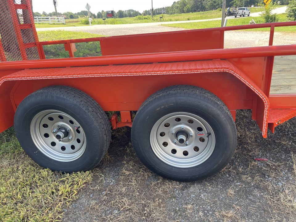 New 2026 Kearney 16' 7K Pipe Top Utility Trailer