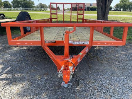 New 2026 Kearney 16' 7K Pipe Top Utility Trailer