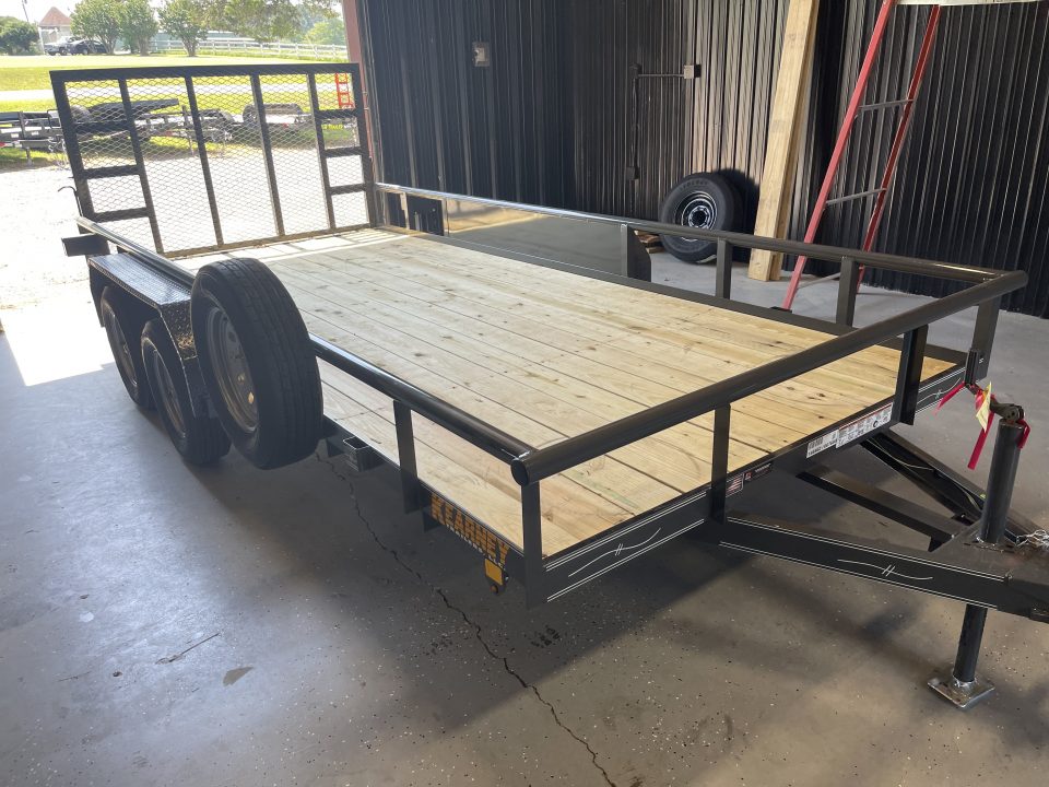 New 2026 Kearney 16' 7K Pipe Top Utility Trailer