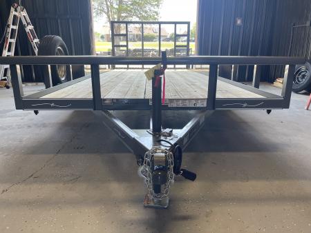 New 2026 Kearney 16' 7K Pipe Top Utility Trailer