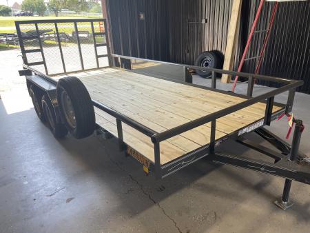 New 2026 Kearney 16' 7K Pipe Top Utility Trailer