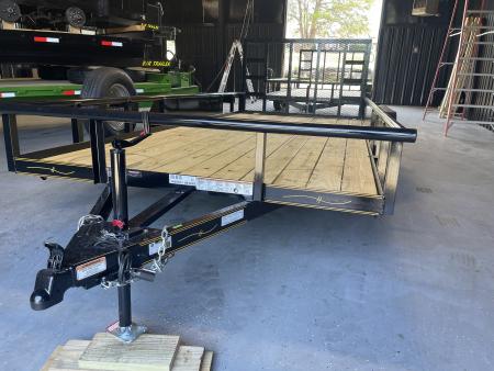 New 2026 Kearney 16' 7K Pipe Top Utility Trailer