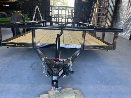 New 2026 Kearney 16' 7K Pipe Top Utility Trailer