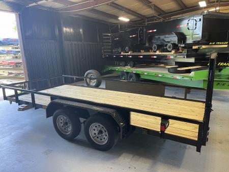 New 2026 Kearney 16' 7K Pipe Top Utility Trailer