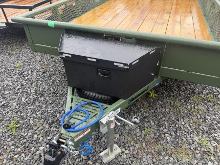 New 2026 Diamond C PSA106 Utility Trailer 83”X14 VENTURE SERIES BI FOLD GATE, W/ SPARE