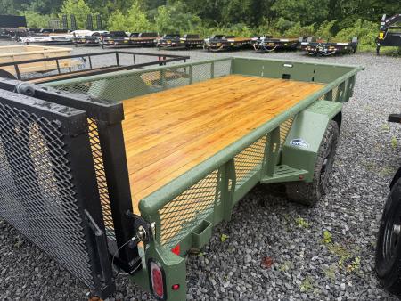 New 2026 Diamond C PSA106 Utility Trailer 83”X14 VENTURE SERIES BI FOLD GATE, W/ SPARE